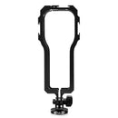 PULUZ Protective Cage Rig Housing Frame with Cold Shoe for Insta360 ONE RS 1-Inch 360 Edition (Black)