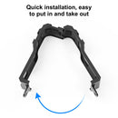 PULUZ Protective Cage Rig Housing Frame with Cold Shoe for Insta360 ONE RS 1-Inch 360 Edition (Black)
