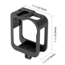 PULUZ Aluminum Alloy Protective Cage Frame with Cold Shoe for GoPro Max (Black)