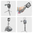PULUZ Aluminum Alloy Protective Cage Frame with Cold Shoe for GoPro Max (Black)