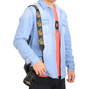 PULUZ Retro Ethnic Style Multi-color Series Sunflower Shoulder Neck Strap Camera Strap for SLR / DSLR Cameras