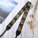 PULUZ Retro Ethnic Style Multi-color Series Sunflower Shoulder Neck Strap Camera Strap for SLR / DSLR Cameras