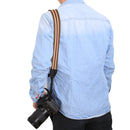 PULUZ Retro Ethnic Style Multi-color Series Stripe Shoulder Neck Strap Camera Strap for SLR / DSLR Cameras