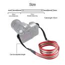 PULUZ Stripe Style Series Shoulder Neck Strap Camera Strap for SLR / DSLR Cameras(Dark Red)
