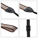 PULUZ Stripe Style Series Shoulder Neck Strap Camera Strap for SLR / DSLR Cameras(Coffee)