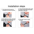 PULUZ Stripe Style Series Shoulder Neck Strap Camera Strap for SLR / DSLR Cameras(Coffee)