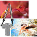 PULUZ Stripe Style Series Shoulder Neck Strap Camera Strap for SLR / DSLR Cameras(Coffee)