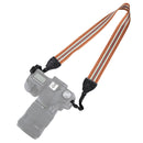 PULUZ Stripe Style Series Shoulder Neck Strap Camera Strap for SLR / DSLR Cameras(Brown)