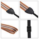 PULUZ Stripe Style Series Shoulder Neck Strap Camera Strap for SLR / DSLR Cameras(Brown)