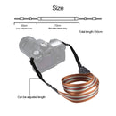 PULUZ Stripe Style Series Shoulder Neck Strap Camera Strap for SLR / DSLR Cameras(Brown)