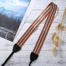 PULUZ Stripe Style Series Shoulder Neck Strap Camera Strap for SLR / DSLR Cameras(Brown)
