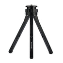 PULUZ Adjustable Aluminum Alloy Mini Tripod Stand Tabletop Tripod for DSLR & Digital Cameras(Black)