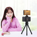 PULUZ Adjustable Aluminum Alloy Mini Tripod Stand Tabletop Tripod for DSLR & Digital Cameras(Black)