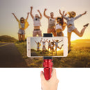 PULUZ Adjustable Aluminum Alloy Mini Tripod Stand Tabletop Tripod for DSLR & Digital Cameras(Red)