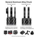 PULUZ 165mm Aluminum Alloy Carbon Fiber Floating Buoyancy Selfie-stick Extension Arm Rods for GoPro HERO10 Black / HERO9 Black / HERO8 Black / HERO7 /6 /5 /5 Session /4 Session /4 /3+ /3 /2 /1, Insta360 ONE R, DJI Osmo Action and Other Action Cameras