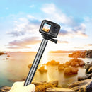 PULUZ 165mm Aluminum Alloy Carbon Fiber Floating Buoyancy Selfie-stick Extension Arm Rods for GoPro HERO10 Black / HERO9 Black / HERO8 Black / HERO7 /6 /5 /5 Session /4 Session /4 /3+ /3 /2 /1, Insta360 ONE R, DJI Osmo Action and Other Action Cameras