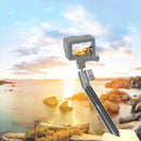 PULUZ 250mm Aluminum Alloy Carbon Fiber Floating Buoyancy Selfie-stick Extension Arm Rods for GoPro HERO10 Black / HERO9 Black / HERO8 Black / HERO7 /6 /5 /5 Session /4 Session /4 /3+ /3 /2 /1, DJI Osmo Action and Other Action Cameras