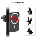 PULUZ 15W Magnetic Qi Wireless Charger Vlogging Phone Clamp Holder(Black)