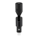 PULUZ 8PIN Jack Mobile Phone Omnidirectional Condenser Adjustable Microphone(Black)