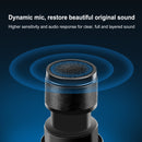 PULUZ UHF Wireless Dynamic Microphone with LED Display (Black)