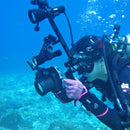 PULUZ 40m Underwater Depth Diving Case Waterproof Camera Housing for Sony A6000 (E PZ 16-50mm F3.5-5.6OSS Lens)
