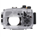 PULUZ 40m Underwater Depth Diving Case Waterproof Camera Housing for Sony A6300 (E PZ 16-50mm F3.5-5.6 OSS)(Black)
