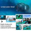 PULUZ 40m Underwater Depth Diving Case Waterproof Camera Housing for Sony A6300 (E PZ 16-50mm F3.5-5.6 OSS)(Black)