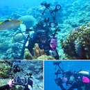 PULUZ 40m Underwater Depth Diving Case Waterproof Camera Housing for Sony A7 / A7S / A7R (FE 28-70mm F3.5-5.6 OSS)(Black)