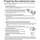 PULUZ 40m Underwater Depth Diving Case Waterproof Camera Housing for Sony A7 / A7S / A7R (FE 28-70mm F3.5-5.6 OSS)(Black)