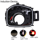 PULUZ 40m Underwater Depth Diving Case Waterproof Camera Housing for Sony A7 II / A7R II / A7S II (FE 28-70mm f/3.5-5.6 OSS)