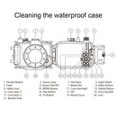 PULUZ 40m Underwater Depth Diving Case Waterproof Camera Housing for Sony RX100 IV(Black)