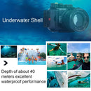 PULUZ 40m Underwater Depth Diving Case Waterproof Camera Housing for Sony RX100 IV(Black)