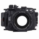 PULUZ 40m Underwater Depth Diving Case Waterproof Camera Housing for Canon G7 X(Black)