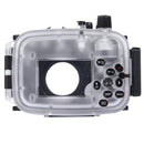 PULUZ 40m Underwater Depth Diving Case Waterproof Camera Housing for Canon G7 X(Black)