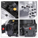 PULUZ 40m Underwater Depth Diving Case Waterproof Camera Housing for Panasonic LUMIX DMC-LX100
