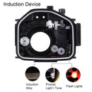 PULUZ 40m Underwater Depth Diving Case Waterproof Camera Housing for Panasonic LUMIX DMC-LX100