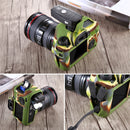 PULUZ Soft Silicone Protective Case for Canon EOS 6D(Camouflage)