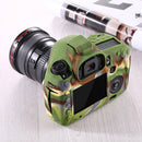 PULUZ Soft Silicone Protective Case for Canon EOS 5D Mark III / 5D3(Camouflage)