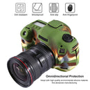 PULUZ Soft Silicone Protective Case for Canon EOS 5D Mark III / 5D3(Camouflage)