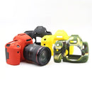 PULUZ Soft Silicone Protective Case for Canon EOS 5D Mark III / 5D3(Yellow)
