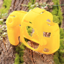 PULUZ Soft Silicone Protective Case for Canon EOS 5D Mark IV(Yellow)