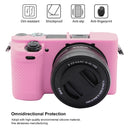 PULUZ Soft Silicone Protective Case for Sony ILCE-6300 / A6400(Pink)