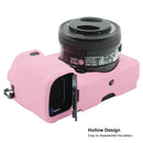 PULUZ Soft Silicone Protective Case for Sony ILCE-6300 / A6400(Pink)