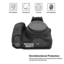PULUZ Soft Silicone Protective Case for Nikon D5500 / D5600 (Black)