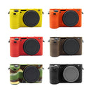 PULUZ Soft Silicone Protective Case for Sony ILCE-6500(Orange)