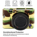 PULUZ Soft Silicone Protective Case for Sony RX100 III / IV / V(Camouflage)