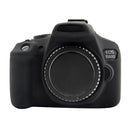 PULUZ Soft Silicone Protective Case for Canon EOS 1300D / 1500D(Black)