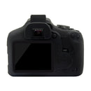PULUZ Soft Silicone Protective Case for Canon EOS 1300D / 1500D(Black)