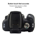 PULUZ Soft Silicone Protective Case for Canon EOS 1300D / 1500D(Black)
