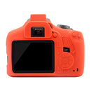 PULUZ Soft Silicone Protective Case for Canon EOS 1300D / 1500D(Red)